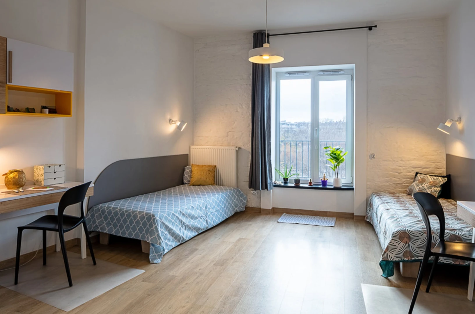Habitación compartida en apartamento de 3 dormitorios Breslavia