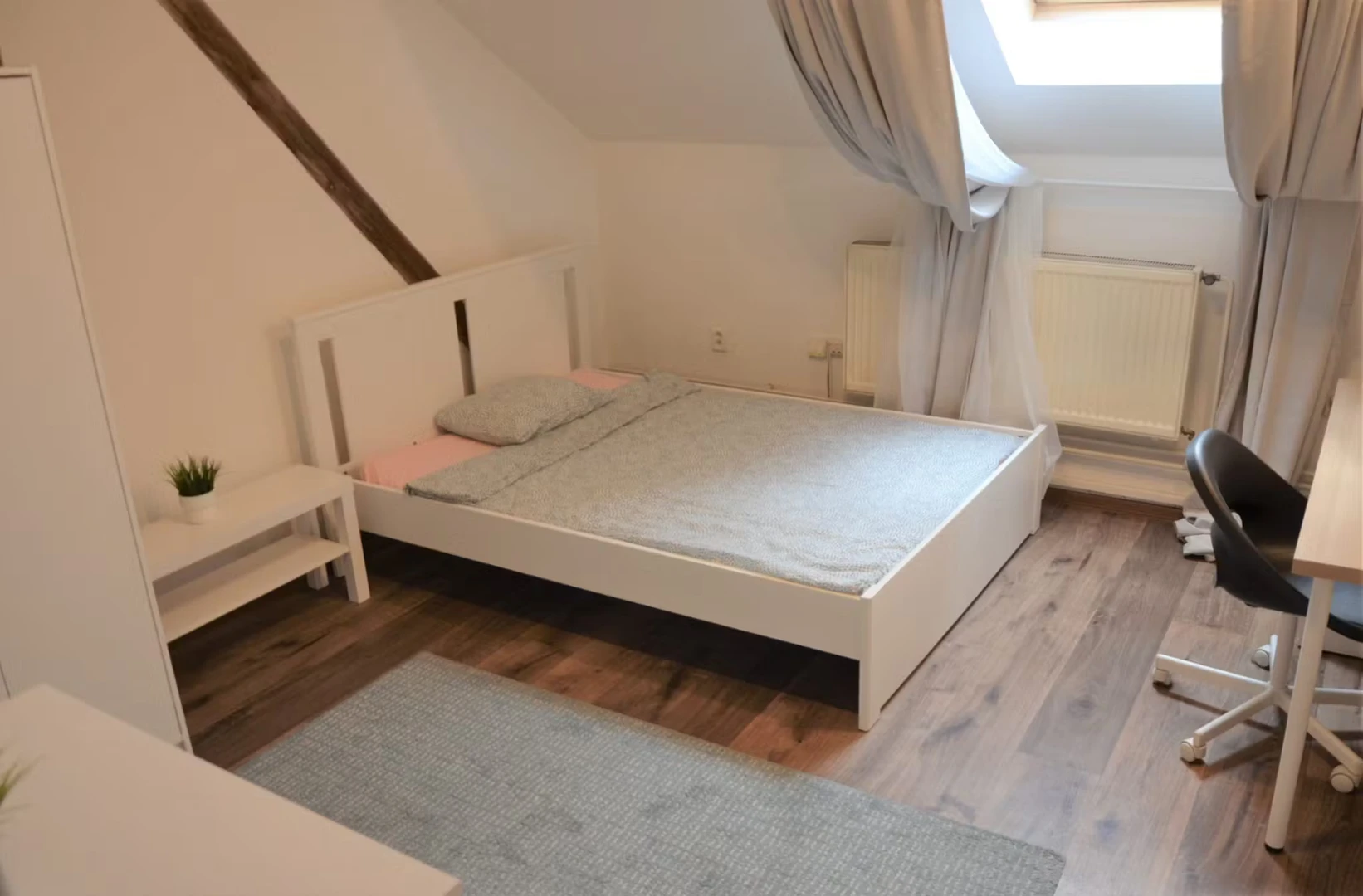 Chambre confortable pour étudiants disponible dans 