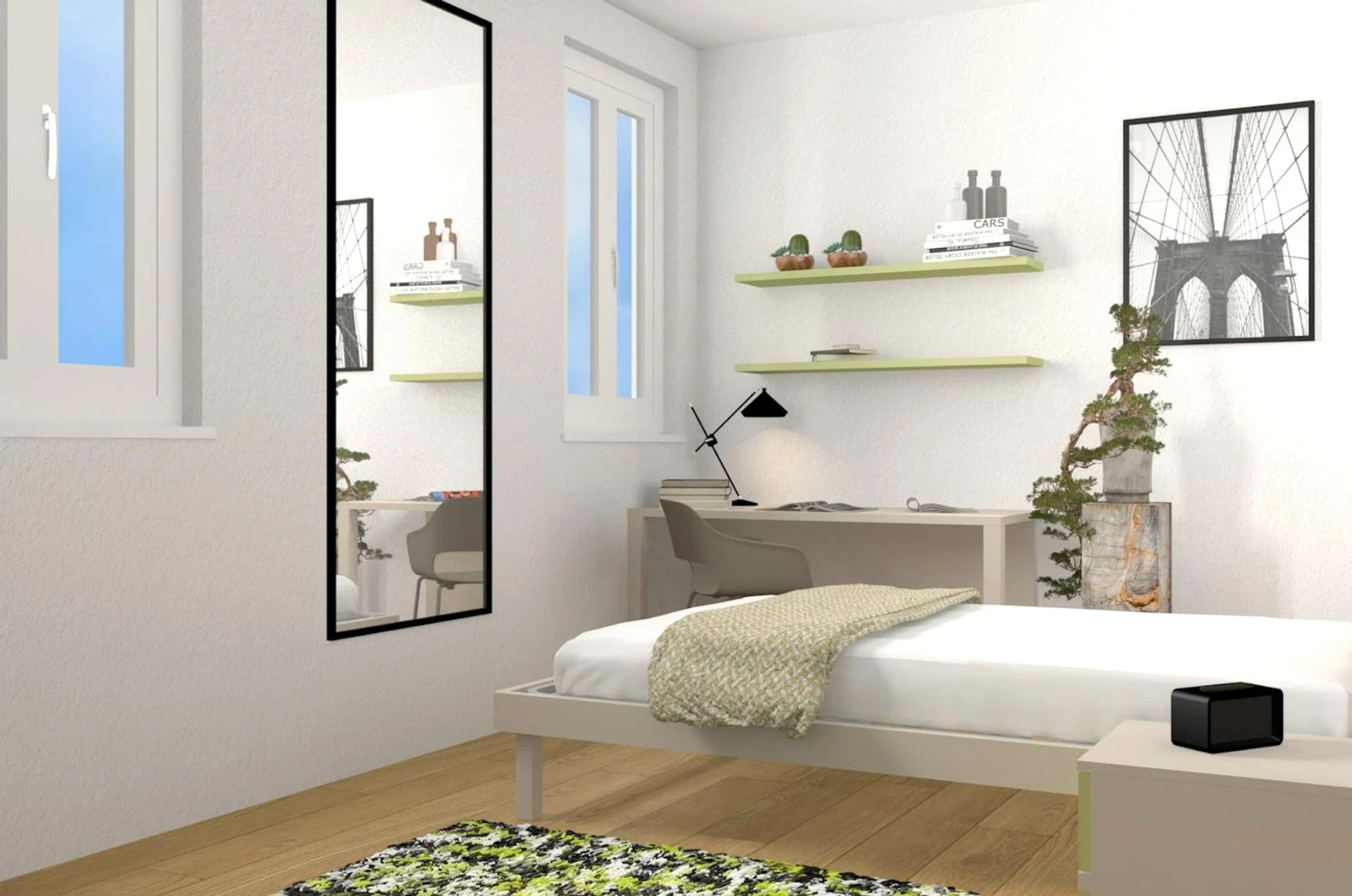 Zimmer mit Doppelbett zu vermieten Ferrara