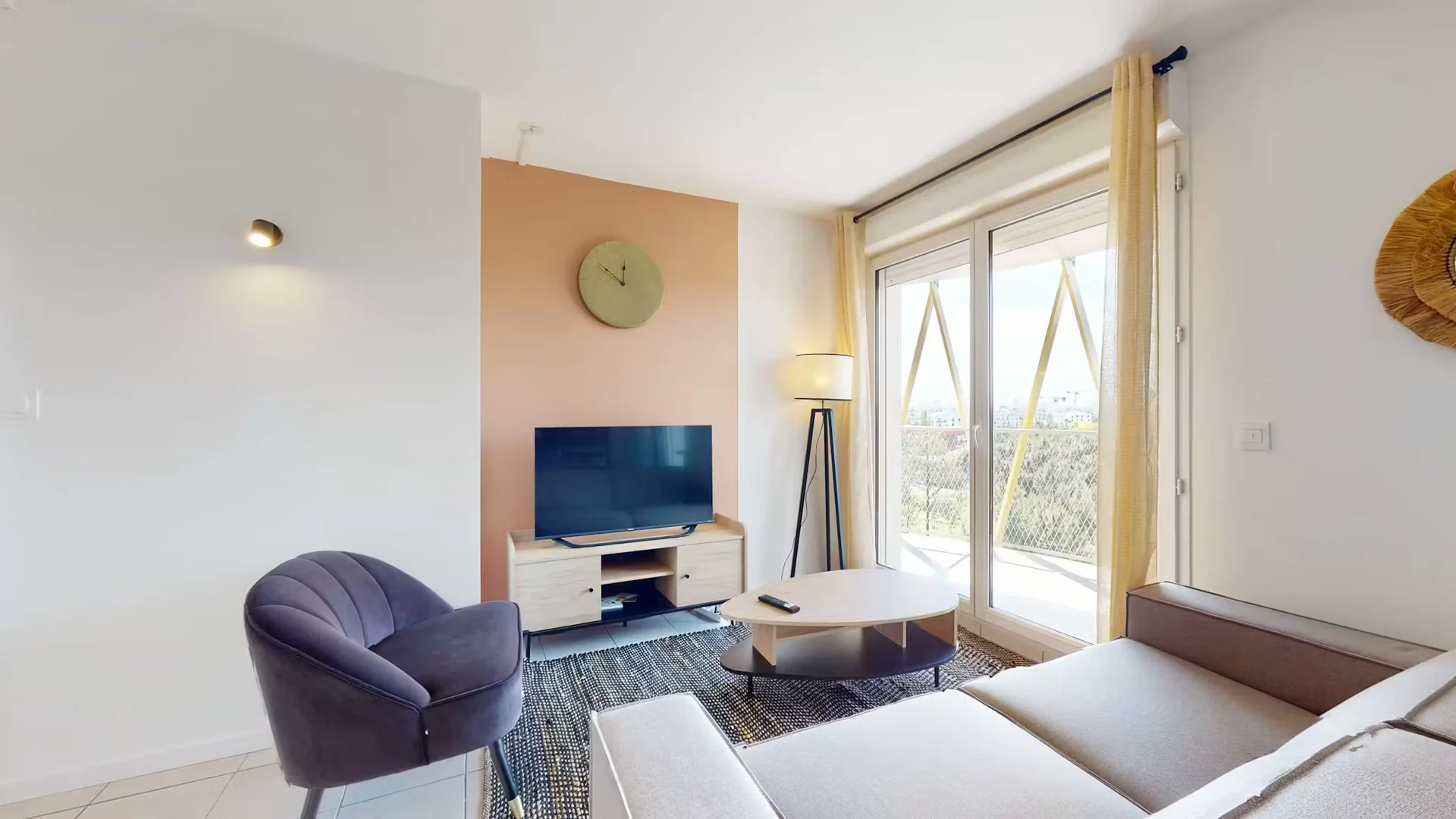 'de öğrenci dairesinde, tamamen mobilyalı kiralık oda