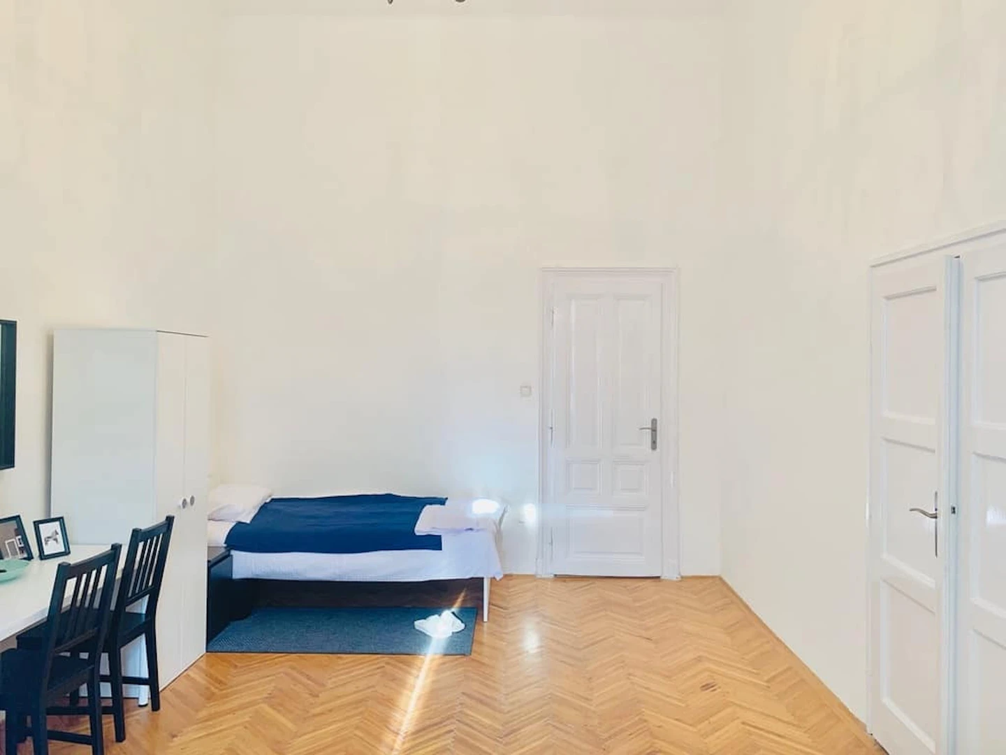 Budapest de başka bir öğrenci ile paylaşılan oda