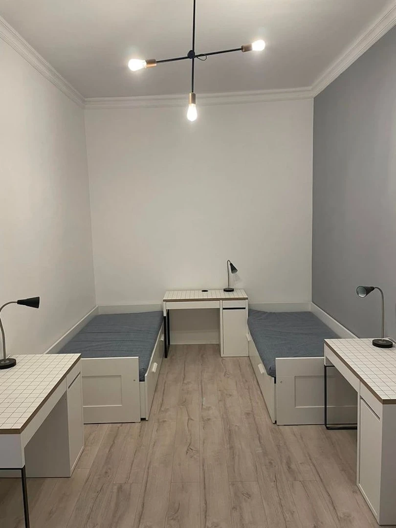 Bright shared room for rent in budapest