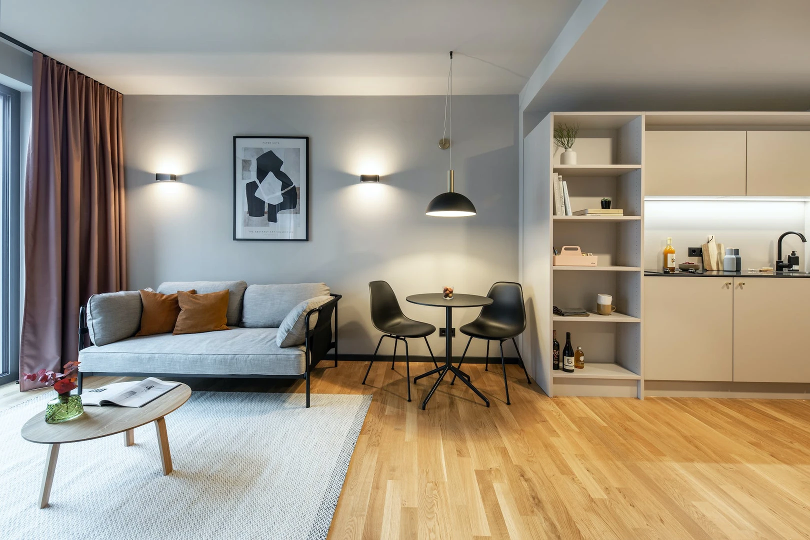Apartamento totalmente mobilado em Darmstadt