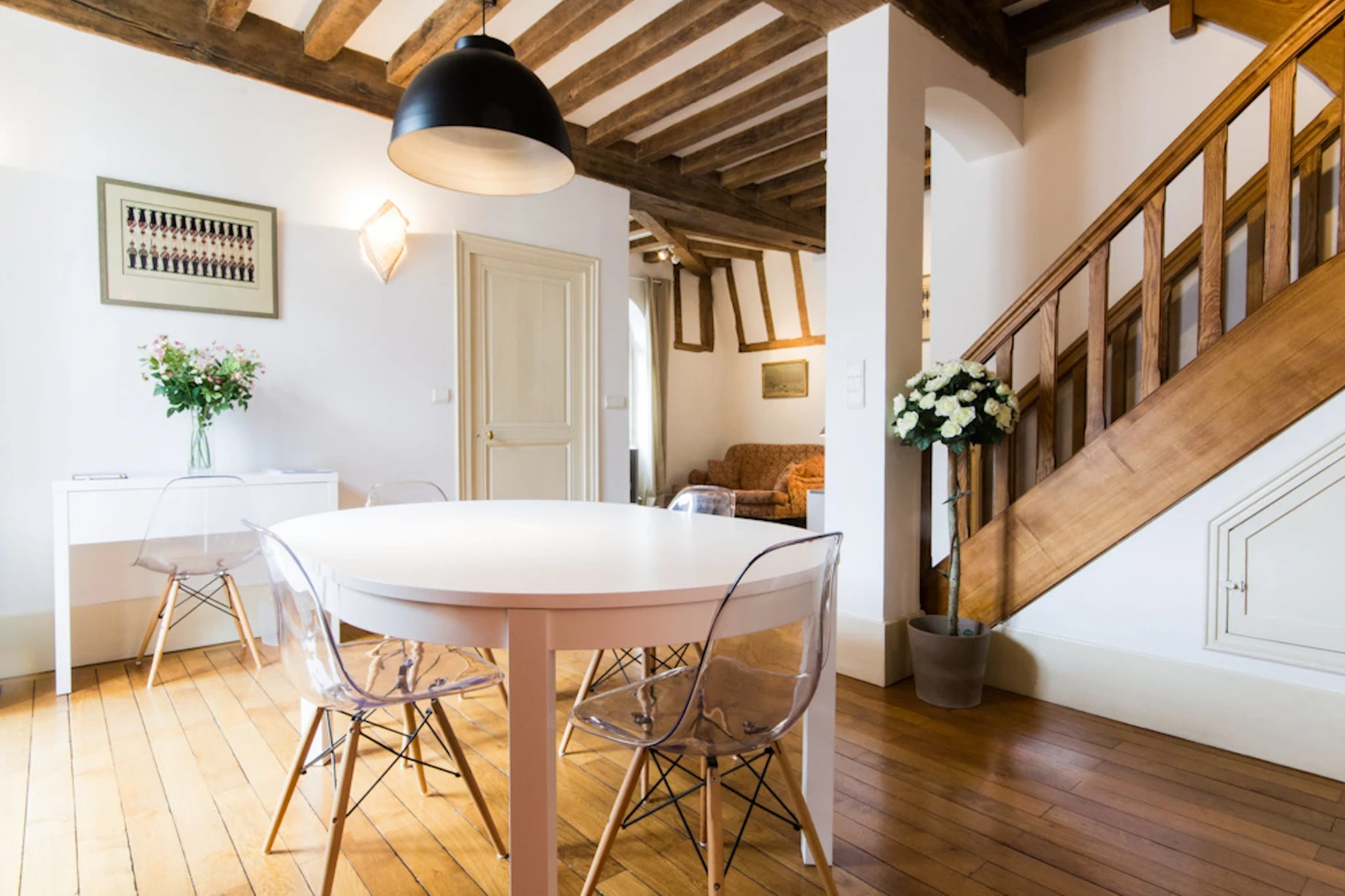 Nowoczesne i jasne mieszkanie w Dijon