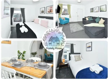 Apartamento moderno y luminoso en Newcastle-under-lyme