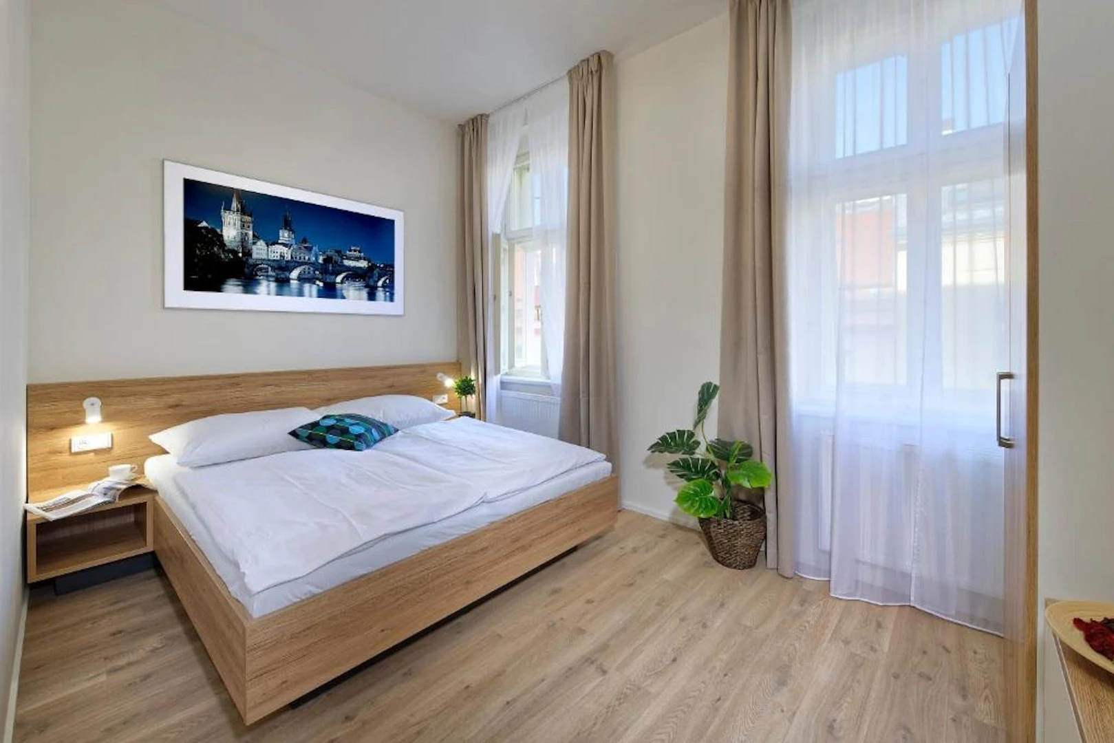 Appartamento con 3 camere da letto a Praga