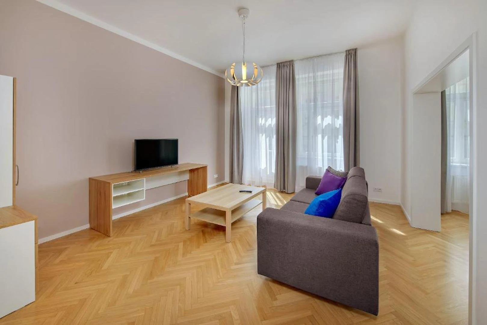 Logement de 2 chambres à Prague
