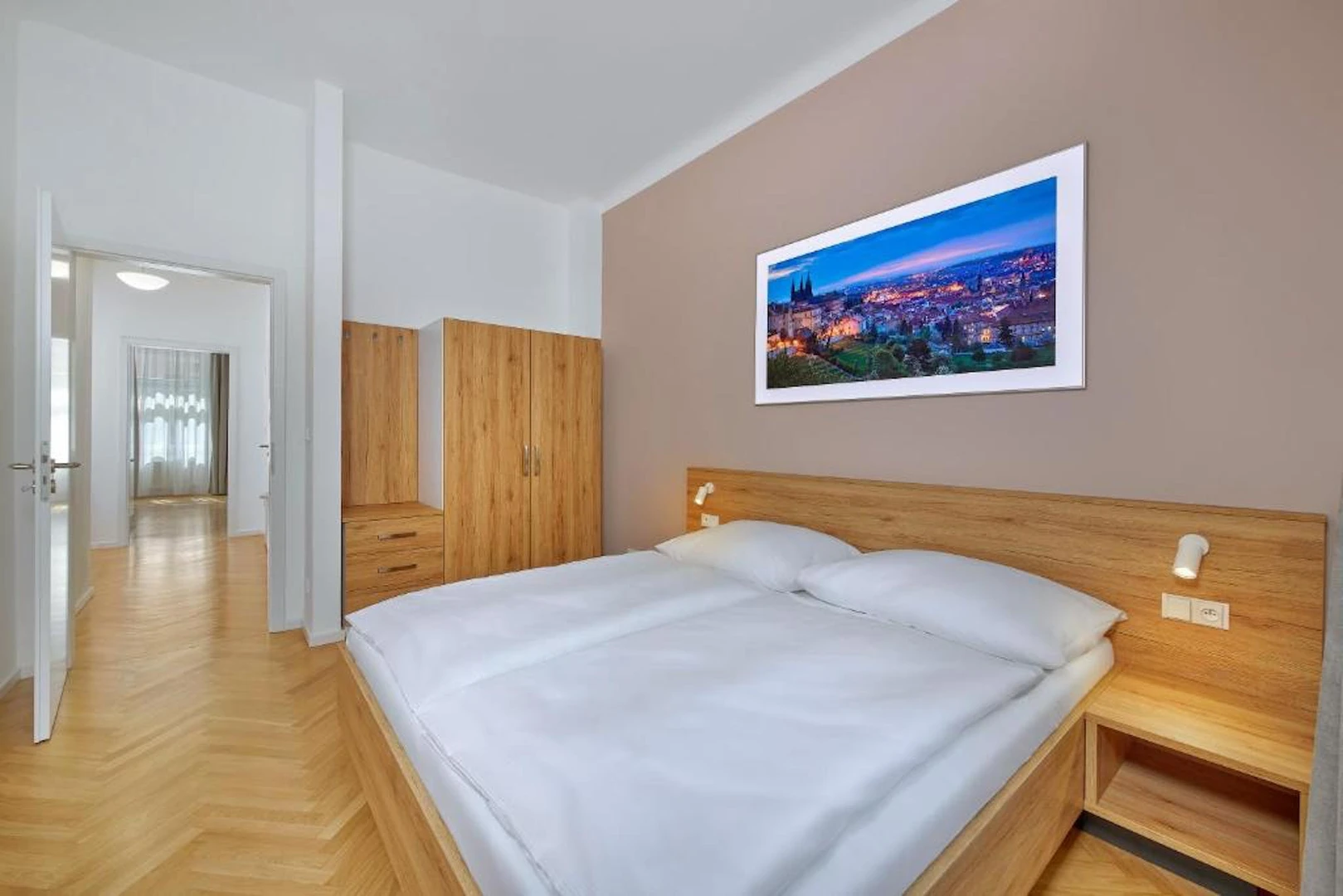 Logement de 2 chambres à Prague