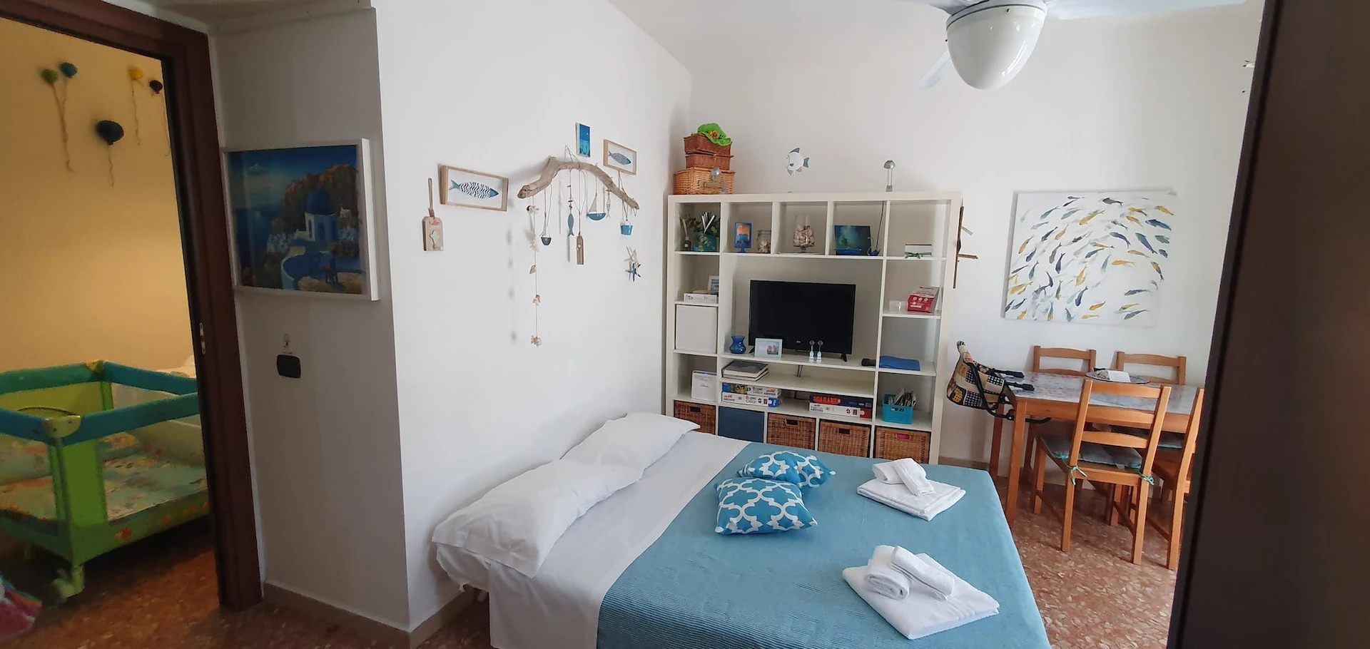 Apartamento totalmente mobilado em Bari