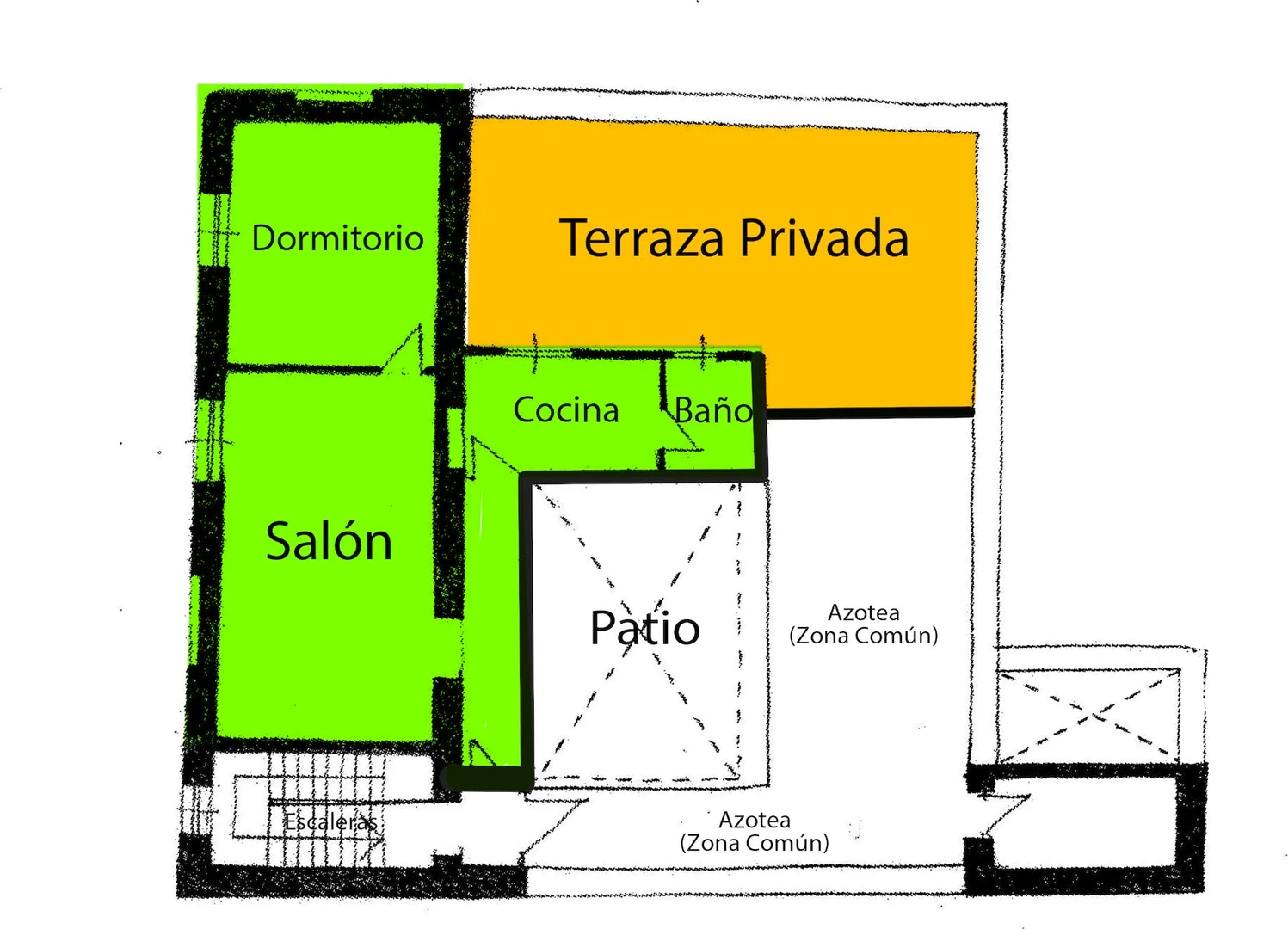 Luminoso e moderno appartamento a Cádiz