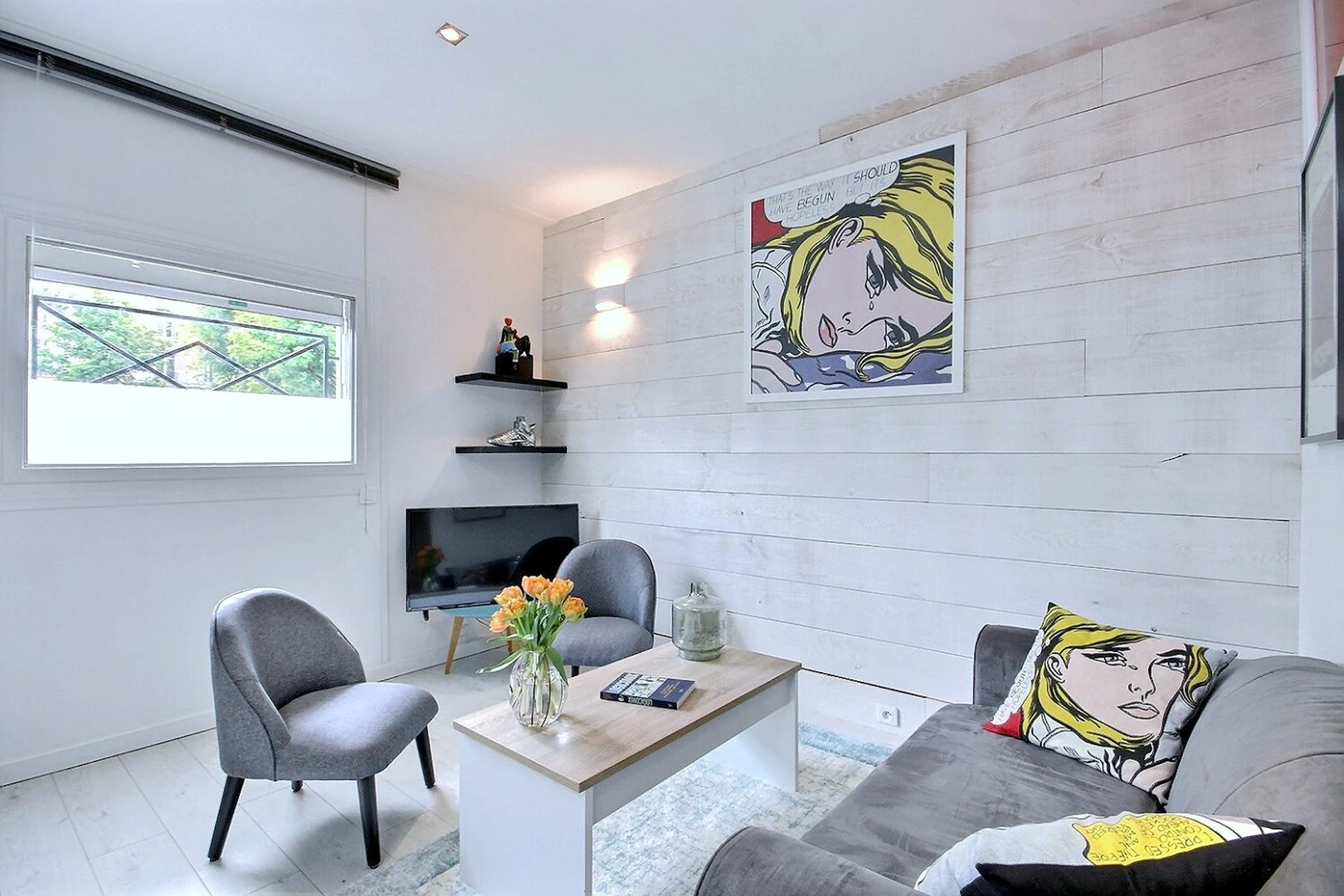 Moderne und helle Wohnung in boulogne-billancourt