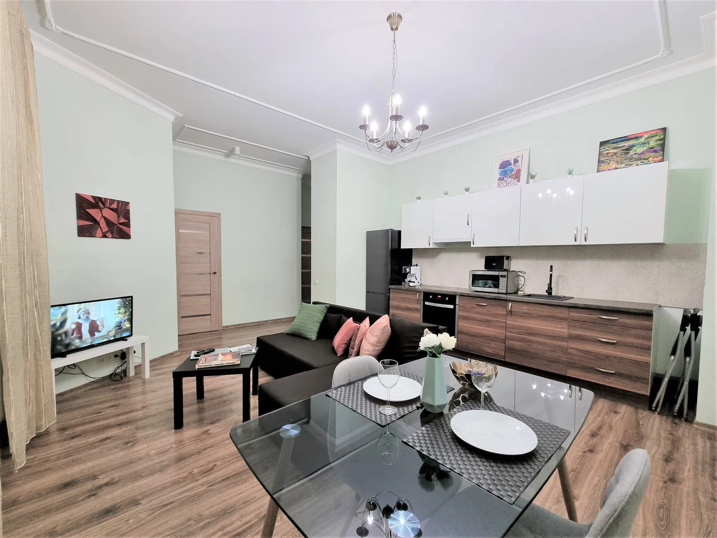 Appartamento con 3 camere da letto a Rīga