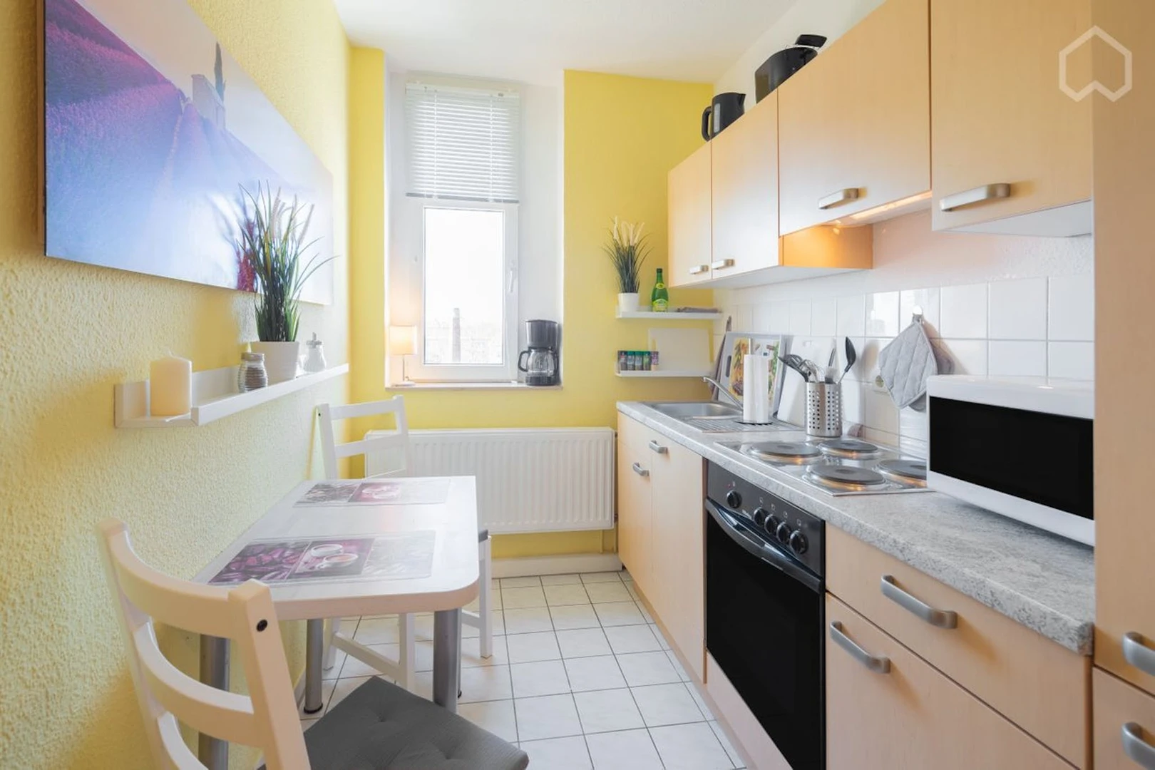 Alojamiento con 3 habitaciones en Leipzig