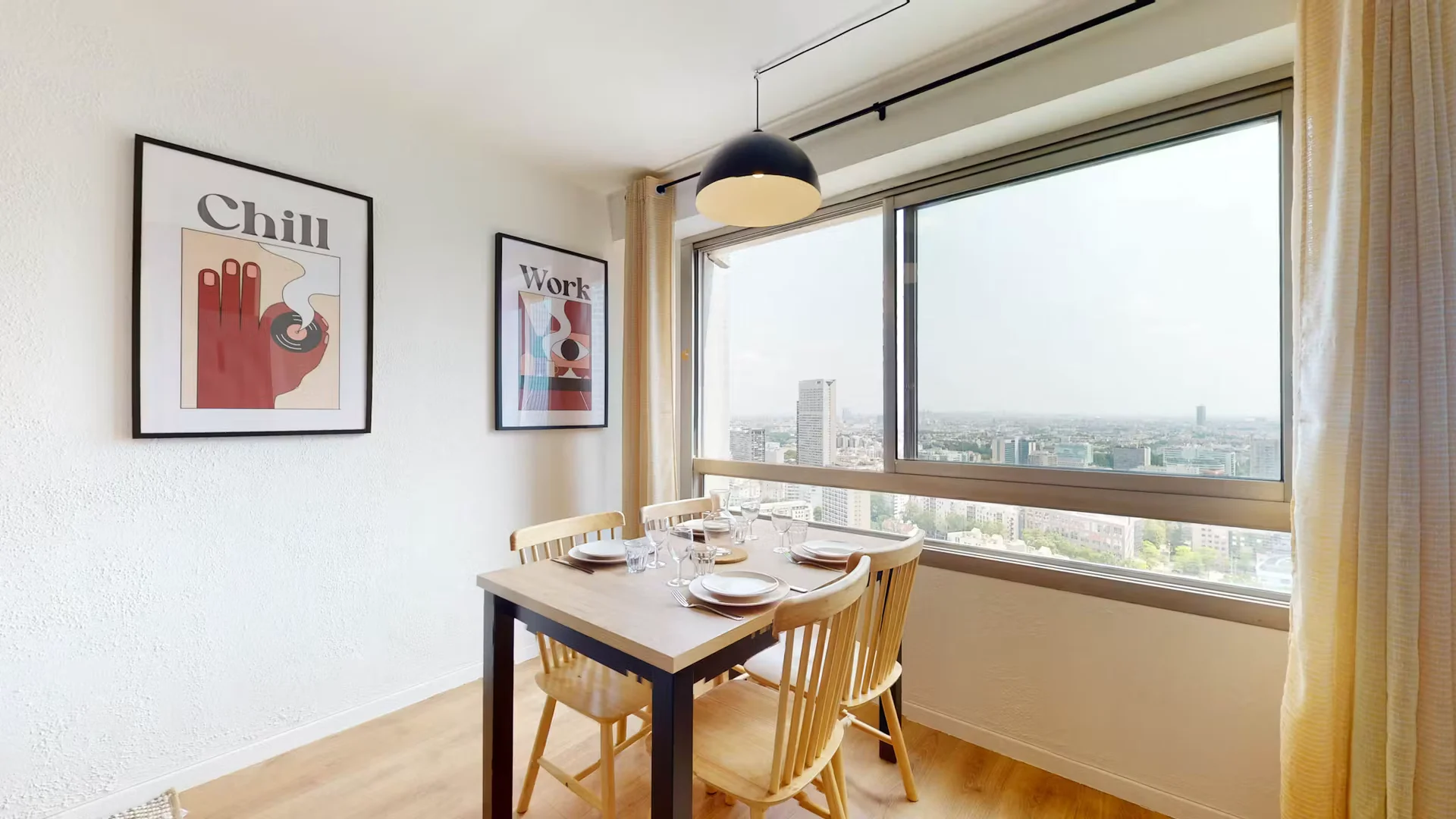 Chambre à louer dans un appartement d'étudiant à , entièrement meublée