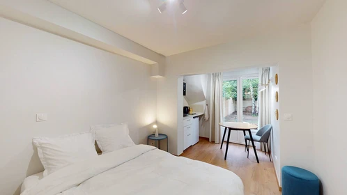 Quarto para alugar com cama de casal em Issy-les-moulineaux