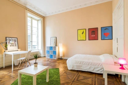 Quarto para alugar num apartamento partilhado em Lyon