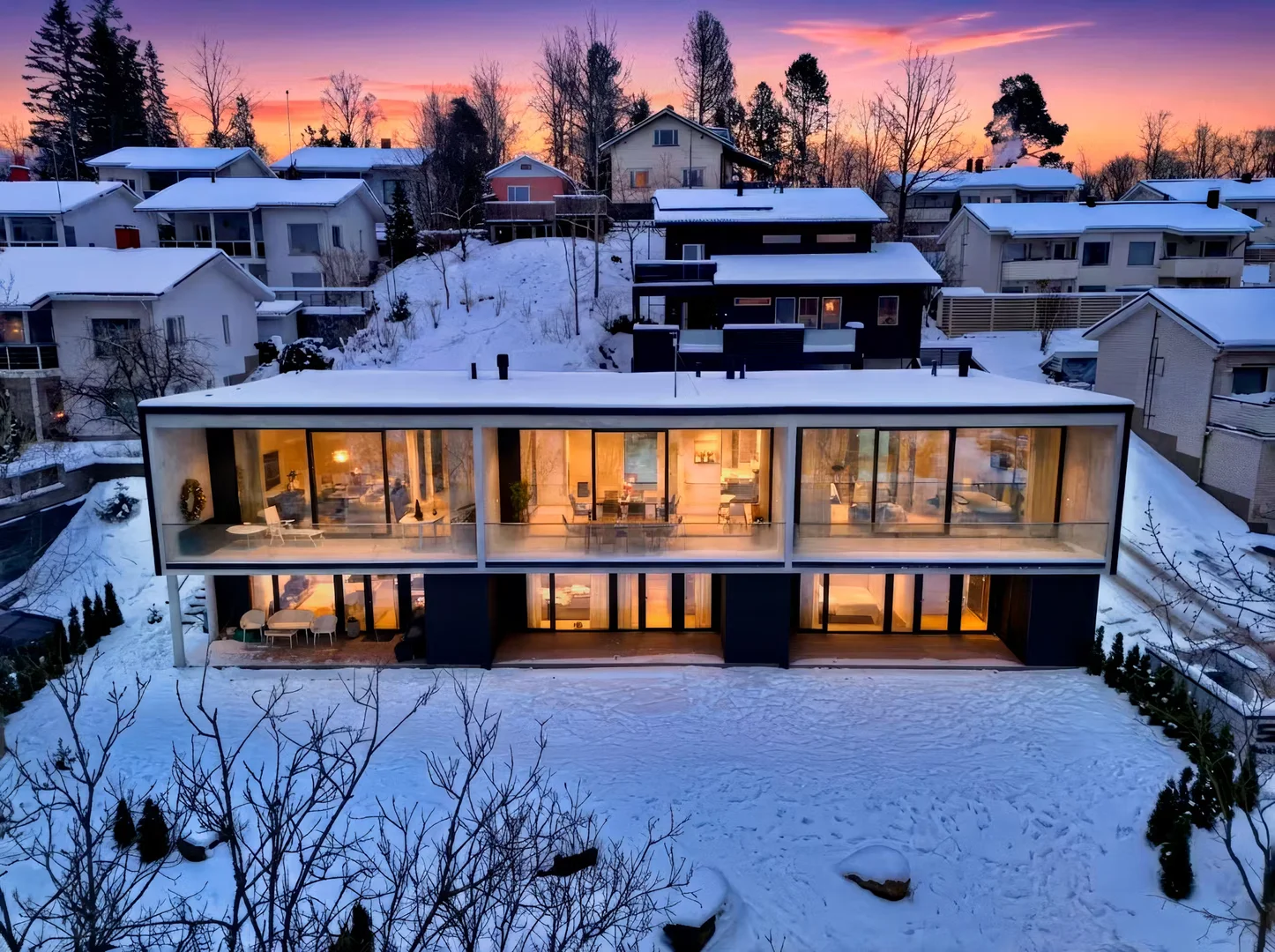 Räävelintie, Kauklahti