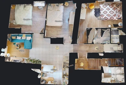 Quarto privado em 4 Rue Vaissette, imagem 21 de 24