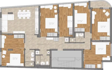 Habitación privada en ulitsa "Danail Dechev", Hladilnika, imagen 1 de 10