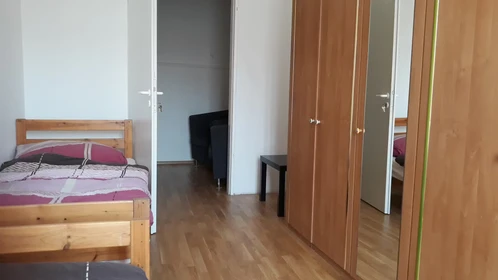 Alquiler de habitación compartida muy luminosa en Budapest
