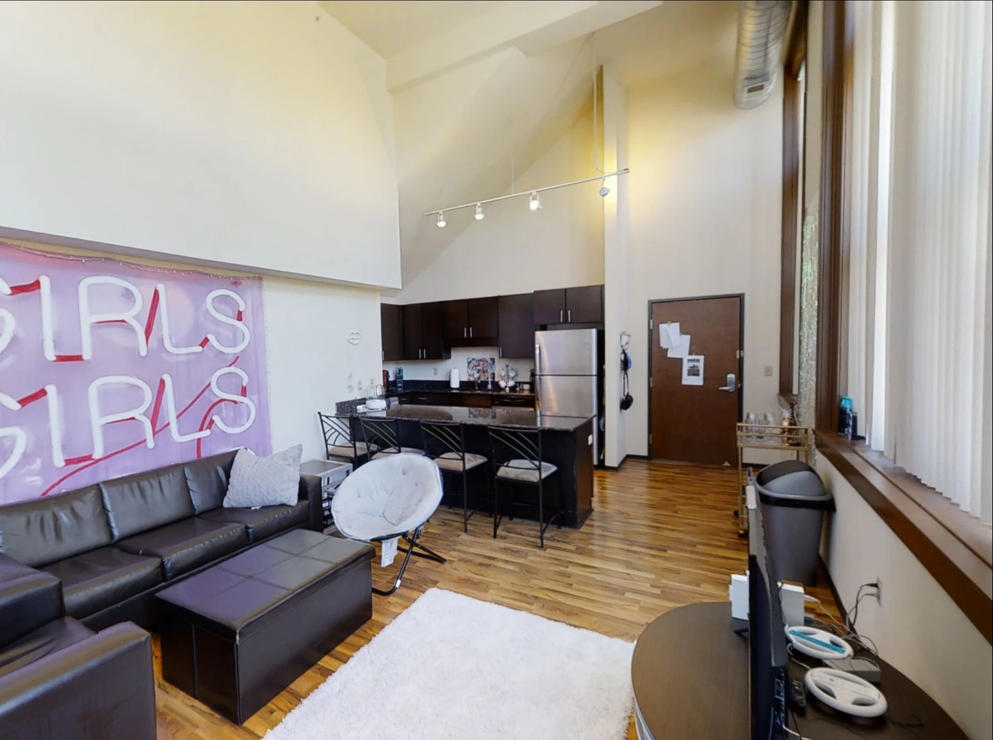 Stylowe mieszkanie typu studio w Minneapolis
