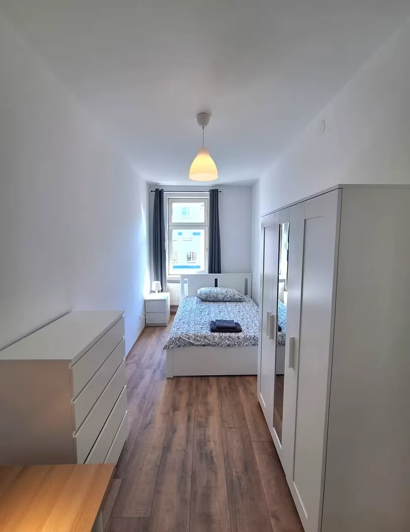 Affordable room for students with ample lighting in