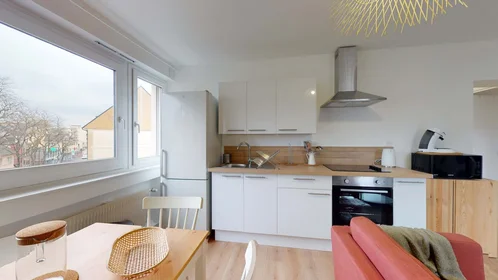 Privatzimmer in der 129 Rue Meridienne, 76100 Rouen, France, bild 6 von 8