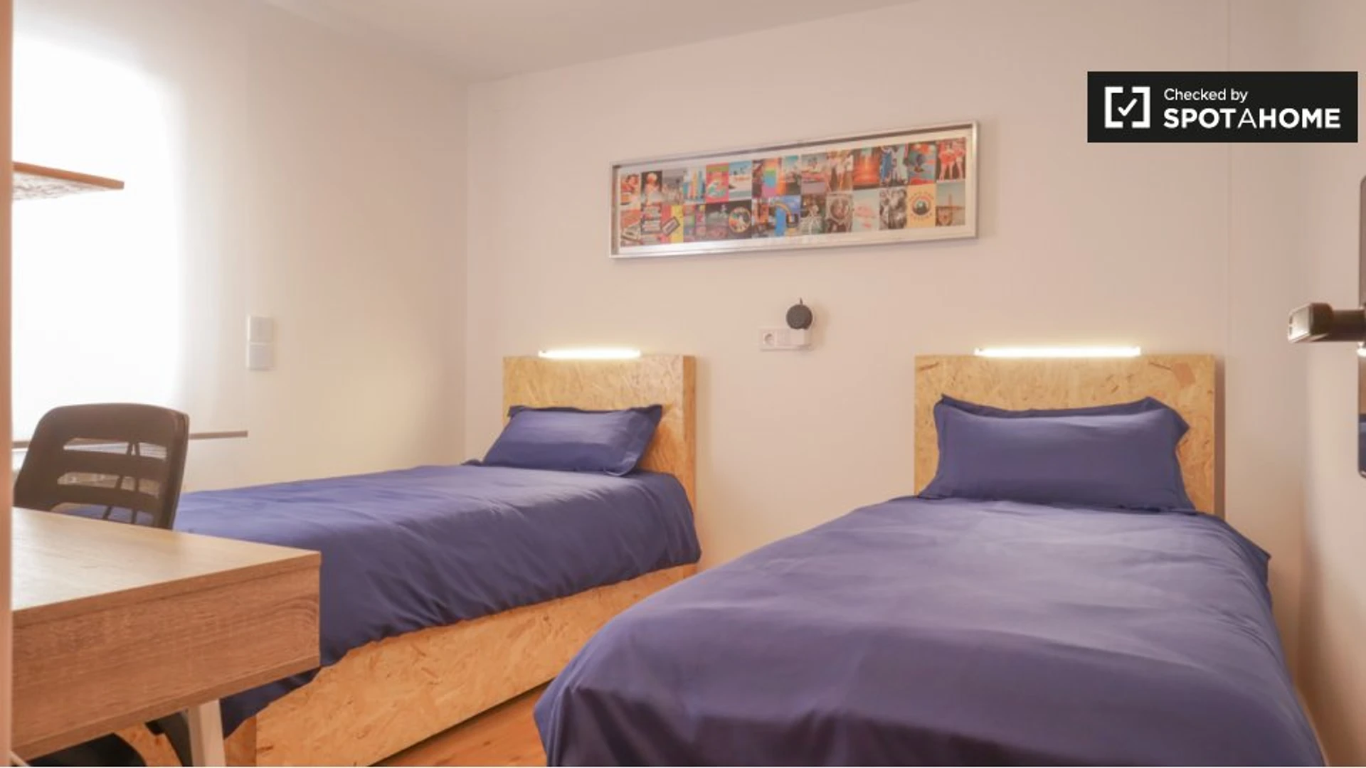 Room for rent with double bed Leganés