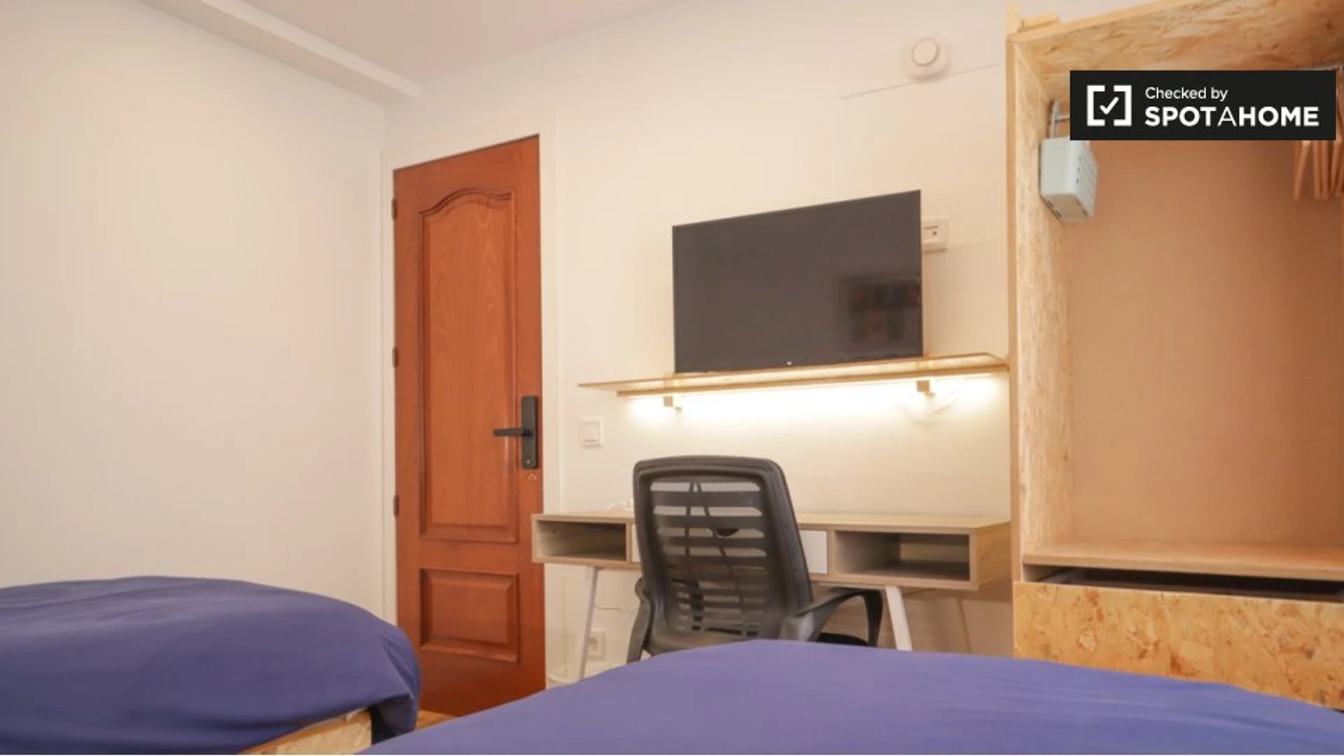 Quarto para alugar num apartamento partilhado em Leganés