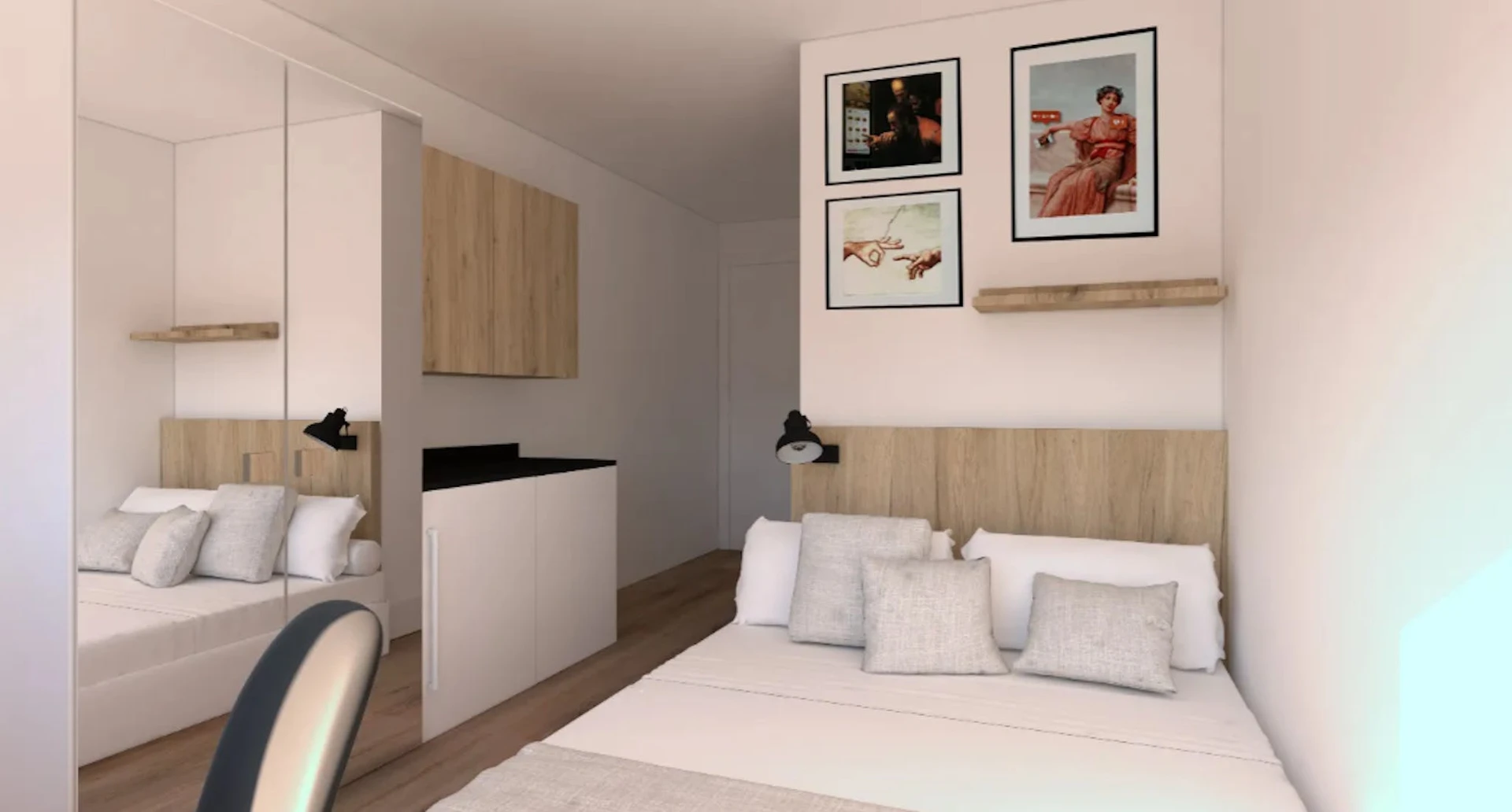 Zimmer mit Doppelbett zu vermieten Segovia