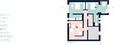 Quarto privado em residência em 17 rue des Fossillons, imagem 3 de 3