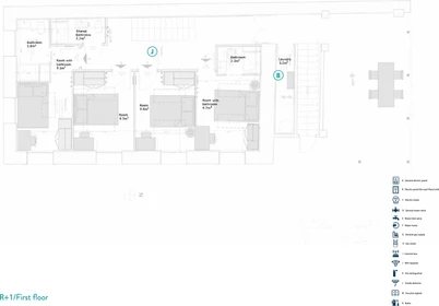 Stanza privata in residence in 15 rue des Iles, immagine 23 di 26