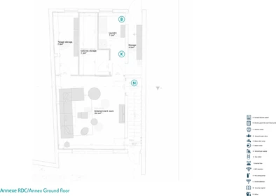 Stanza privata in residence in 15 rue des Iles, immagine 25 di 26