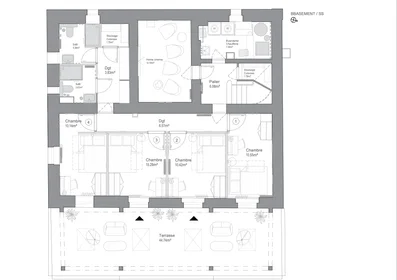 Prywatny pokój w rezydencji 43 avenue de la République, obraz 31 32