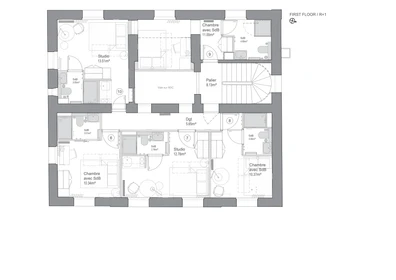 Prywatny pokój w rezydencji 43 avenue de la République, obraz 31 34
