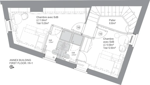 Prywatny pokój w rezydencji 43 avenue de la République, obraz 34 34