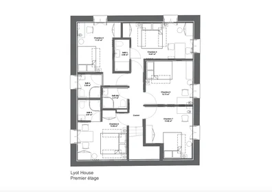 Privatzimmer im Wohnheim in der 9 rue du Général Brulard, bild 17 von 20