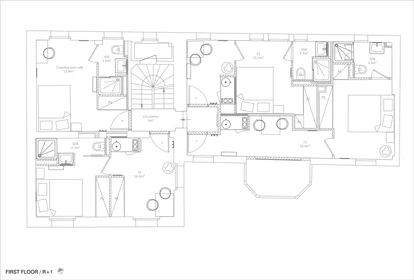 私人房间 在住宅内 在 11 rue du Clos des Ermites, 29的图像25