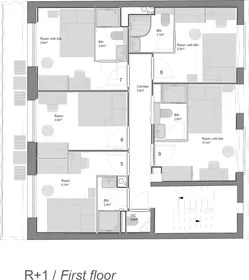 Prywatny pokój w rezydencji 43 av. des Bretagnes, obraz 22 25