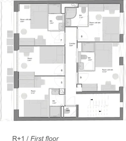 Privatzimmer im Wohnheim in der 43 av. des Bretagnes, bild 21 von 24