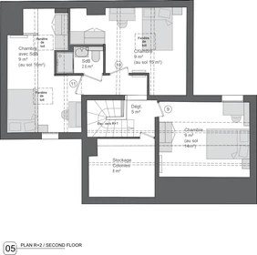 Privatzimmer im Wohnheim in der 75 boulevard du Maréchal de Lattre de Tassigny, bild 1 von 1