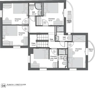 Privatzimmer im Wohnheim in der 75 boulevard du Maréchal de Lattre de Tassigny, bild 21 von 22