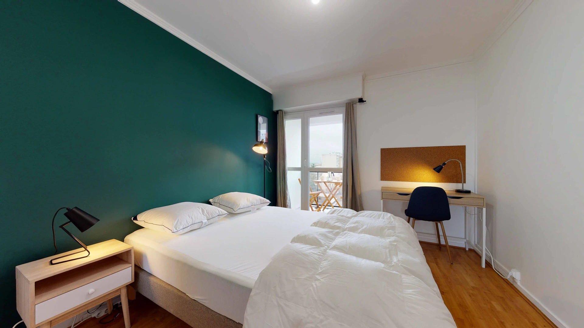 Zimmer mit Doppelbett zu vermieten bordeaux