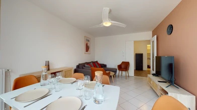 Montpellier de ortak bir dairede kiralık oda