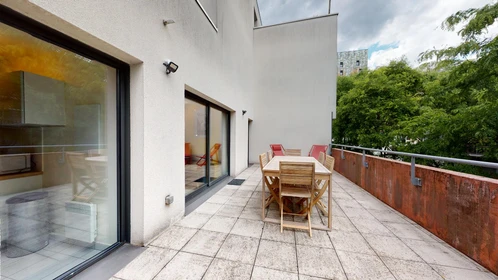 Privatzimmer im Wohnheim in der 46 allée George Sand, bild 21 von 22