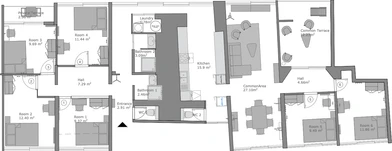 Private room in residence at 5﻿ rue Abel Antoune, image 21 of 21