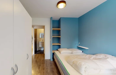 Quarto para alugar num apartamento partilhado em Lille