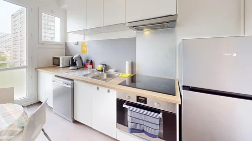 Quarto privado em Rue du Bourbonnais, Villejean-Beauregard, imagem 1 de 10