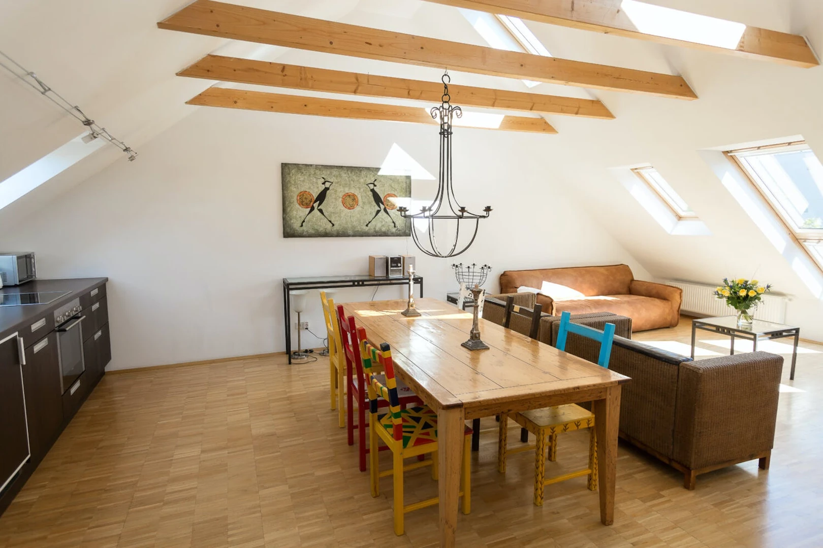 Alojamiento con 3 habitaciones en hannover