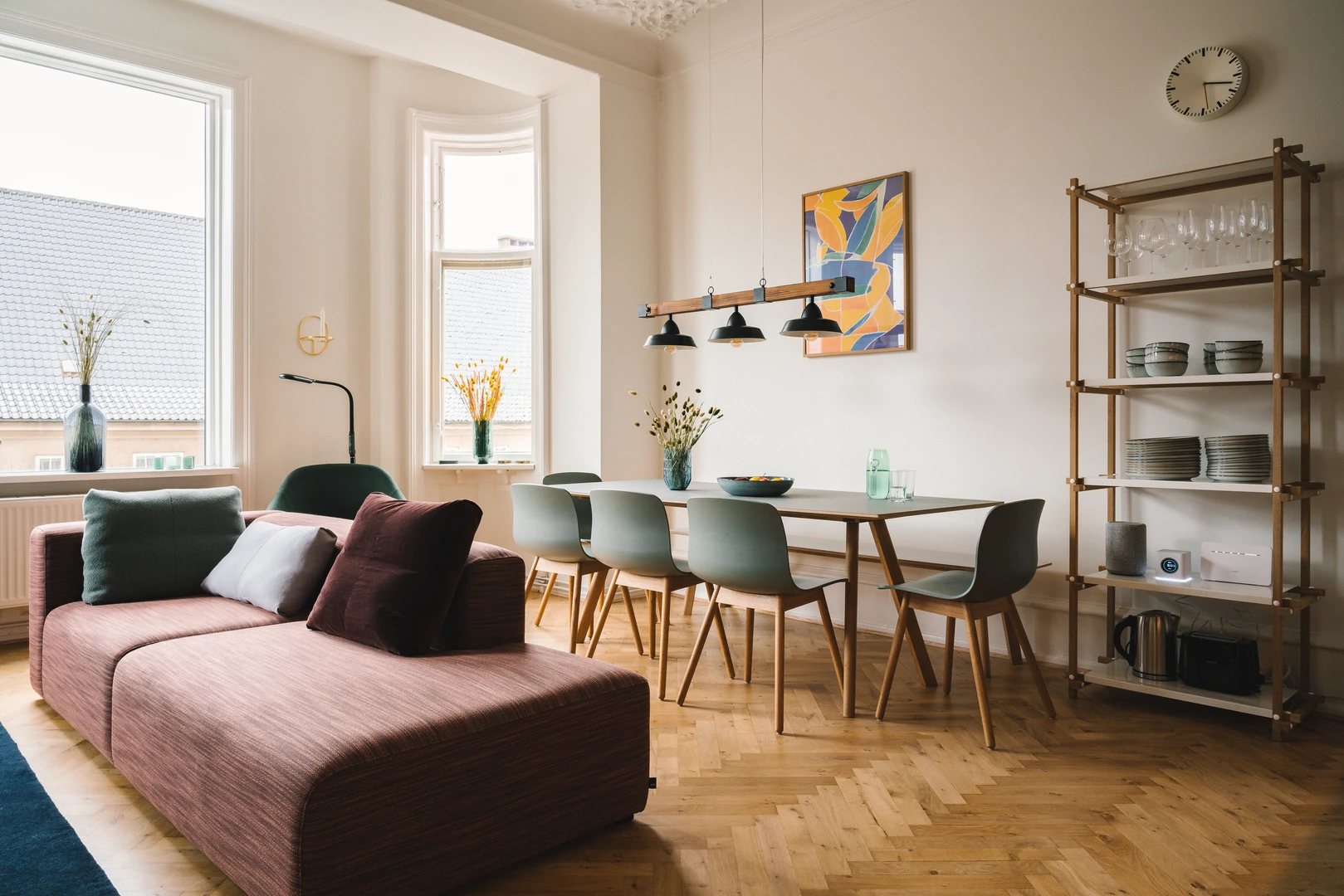 Bright private room in Copenhagen